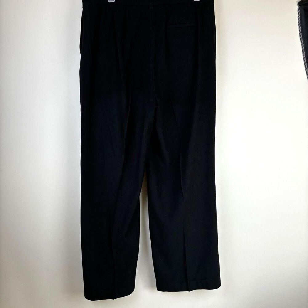 Coldwater Creek Black Dress Pants Slacks Very Soft Size 12 Classic Career Work - Picture 3 of 5